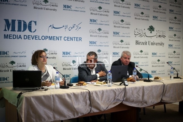 ورشة عمل بعنوان تنظيم قطاع التدريب الاعلامي في فلسطين